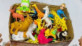 7 Minutes Satisfying With Unboxing princess  dolls, toys set, swing&slide collection ASMR, review 