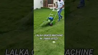 LALKA Electric Grass Cutting Machine | Lawn Mower | #grasscutting  #shortvideo #short #shorts