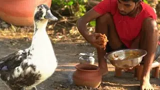  Tribe Cook Duck Handi Recipe | Village Style Handi Batak curry | Traditional.