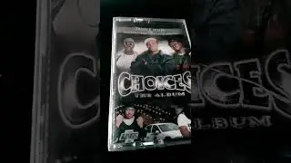 Choices The Album Mafia La Chat Cassette Tape 2001 Loud Records 3-6 Mafia 🔥🔥🔥🔥🔥🔥🔥🔥🔥