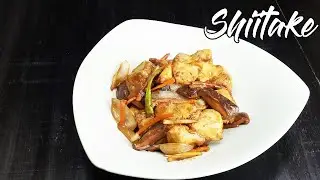 Easy And Better Stir Fry Chicken With Shiitake Mushroom Recipe | Food n Recipes