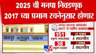 Nagpur BMC Election 2025 | 2025 ची महानगर पालिकेची निवडणूक 2017 च्या प्रभाग रचनेनुसार होणार