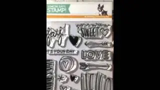 SSS card kit and a KP stamp set Jan 28 2016