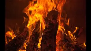 ASMR fireplace sound - Stress Disorder and Anxiety Disorder, Meditation #fireplace