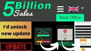 5 Billion Sales New Update lock I'd Unlock Recovery Start #newupdate