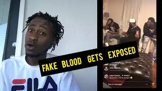 FAKE ATLANTA BLOOD CONFRONTED AND BULLIED BY BIG HOMIE