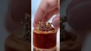 Warm Terracotta Sapphire Distance Stacking Band