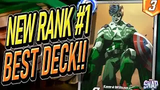 Sam Wilson Deck Hit Rank 1 In Marvel Snap! Play This To Dominate Infinite!