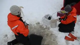 WXPR Report: Why Researchers are Spending a Second Season Snowplowing a Frozen Lake