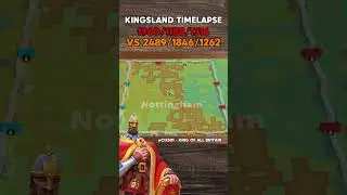 [1960 vs 2489] Kingsland Timelapse! #riseofkingdoms #fypage #fypシ゚ #fypyoutube