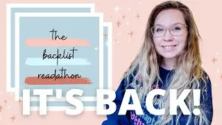 THE BACKLIST READATHON is back!!! [march 7-13, 2021]