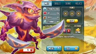 Monster Legends : MAGMOR Level 100 [Upcoming PVP FREE Monster]