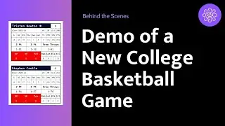 2023-24 Final 4, #NCState @ #Purdue, Game demo of college basketball game