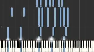 The First Noel Jazz version  17th Century English Carol [Piano Tutorial] Synthesia