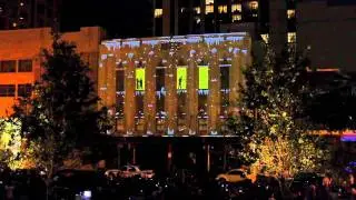 Snap! Kress Building 3D Light Show (High Quality)  Downtown Orlando- 5/4/2011