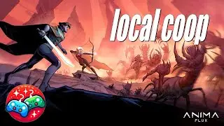 Local co-op in Anima Flux (multiplayer games)