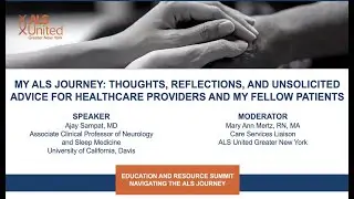 ALS United GNY 2024 Education & Resource Summit  - My ALS Journey