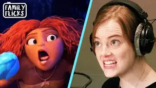 Emma Stone's Voice Acting (Behind-The-Scenes) | The Croods: A New Age (2020) | Family Flick