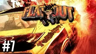 FlatOut (PC) #7 - Pinewood Challenge, Fairgrass Cup, Woodland Challenge & Redpine Race Dash