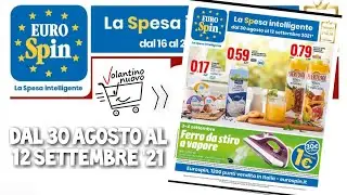 volantino eurospin offerte valide dal 30 agosto al 12 settembre