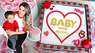 BABY NAME REVEAL!!! SWEETEST ANNOUNCEMENT | Liza Adele
