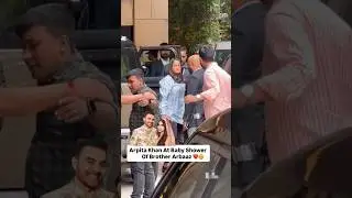 Salman Khan&rsquo;s Sister Arpita Khan Attends Arbaaz & Sshura Khan&rsquo;s Baby Shower 😘