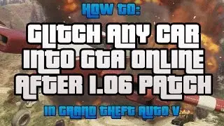 GTA Online | Ошибка в GTA Online любого транспортного средства после патча 1.06