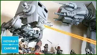 Victoria's Cantina Star Wars BATTLE ON ENDOR Diorama