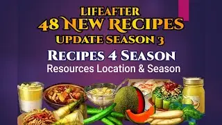 LifeAfter - 48 New Recipes Update Season 3 (Nov 2020) Recipes 4 Season