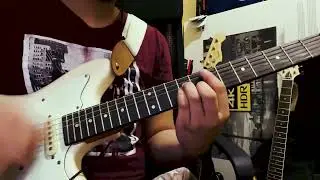 Paramore - Caught In The Middle  (Rhythm & Lead Guitar Cover)