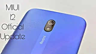 Официальное обновление MIUI 12 для Xiaomi Redmi 8A