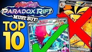ТОП-10 самых дорогих карт покемонов из Paradox Rift
