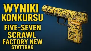 Wyniki Giveaway na Five Seven Scrawl Factory New Statrack