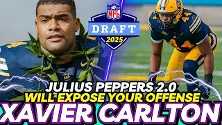 2025 NFL DRAFT PROSPECT Xavier Carlton of Cal, is a 6 ft 6 GAME CHANGER you can build a team with