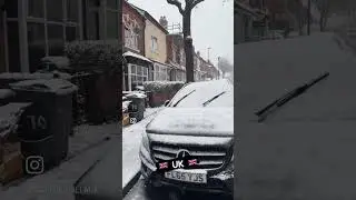 #uk weather - heavy snow across large parts of UK - #london  #wmk #winter  #viral #trendingshorts