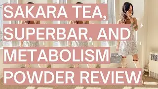 Sakara Super Bar, Tea, and Metabolism Powder Review ⎸Hormone Hacking
