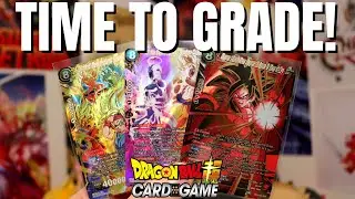 I'm Sending My RARE Dragon Ball Super Cards To Get GRADED!