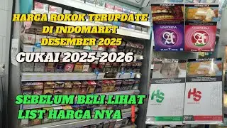 CUKAI 2025 ❗semua MERK ROKOK DI INDOMARET| REVIEW HARGA ROKOK 2025 | ROKOK TERBARU DAN TERLARIS