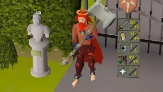 Максимально прокачанный 50 уровень атаки, Gmaul Pure DESTROYS | 72 CBT | OSRS PURE PKING |