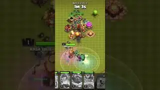 All Heroes Power Testing In Clash Of Clans #coc #supercell #gameplay #games #youtube #super #short