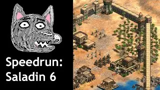 AoE2: DE Campaign Speedrun | Saladin 6 | Final Boss