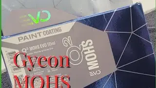 test ,pose traitement céramique MOHS EVO gyeon #detailing #gyeonized