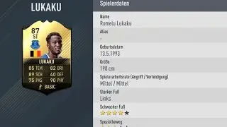 FIFA 17: Romelu Lukaku (IF, 87) - Goals - Torshow