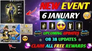 FREE FIRE NEW EVENT | 6 JANUARY NEW EVENT | FREE FIRE NEW UPDATE | FF NEW EVENT