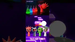 Sprunki: Red&rsquo;s Adventure - Laboratory | Tiles Hop #tileshop #sprunki
