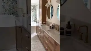 Elegant details of Primary bathroom design #bathroomdecor #interiordesign #shorts #viral#trending