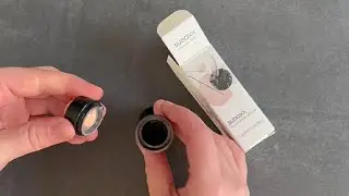 Vulkanstein-Roller &ouml;ffnen & Stein herausnehmen - Mattierender Gesichtsroller f&uuml;r die T-Zone