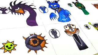 Drawing Sprunki but Human: Horror Sprunki Incredibox | Cute Art Adventures