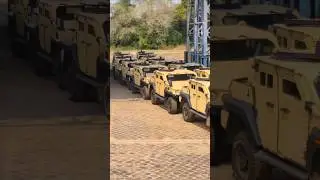 NEW Batch of MAHINDRA ARMADO Armoured Vehicles dispatched for INDIAN ARMY