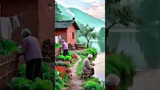 Peace Is the Real Happiness in Old Age 🌿#shorts